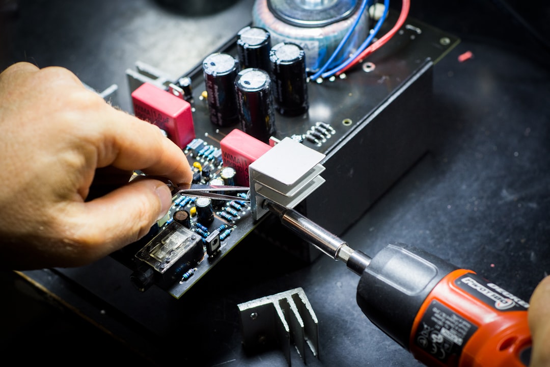 who-we-are Working in electronics shop